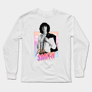 Patti Smith - Retro Long Sleeve T-Shirt